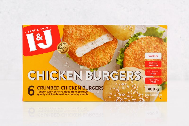 CHICKEN BURGERS I&J