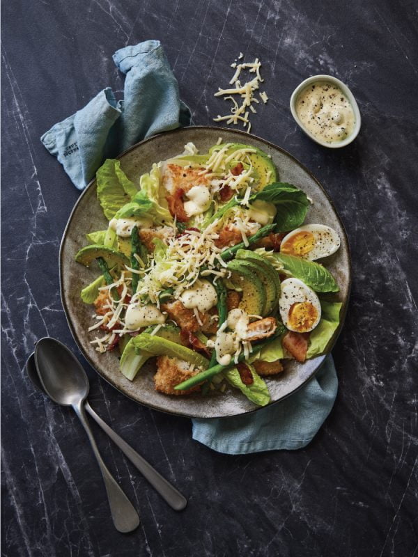 LIGHT & CRISPY HAKE CAESAR SALAD I&J